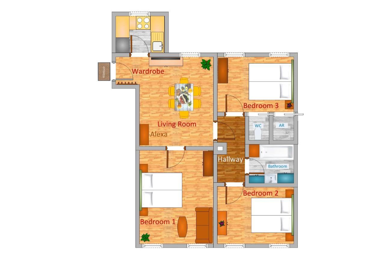 Spacious Vienna Central Station Residence Dış mekan fotoğraf